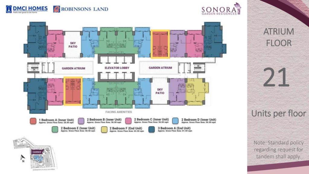 Sonora Residences Floor Plan