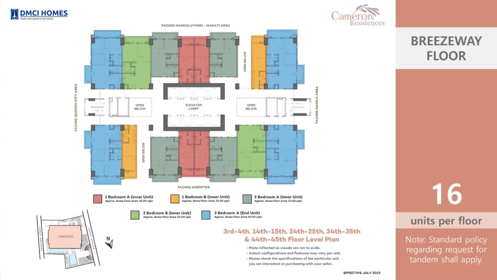 Cameron Residences Floor plan