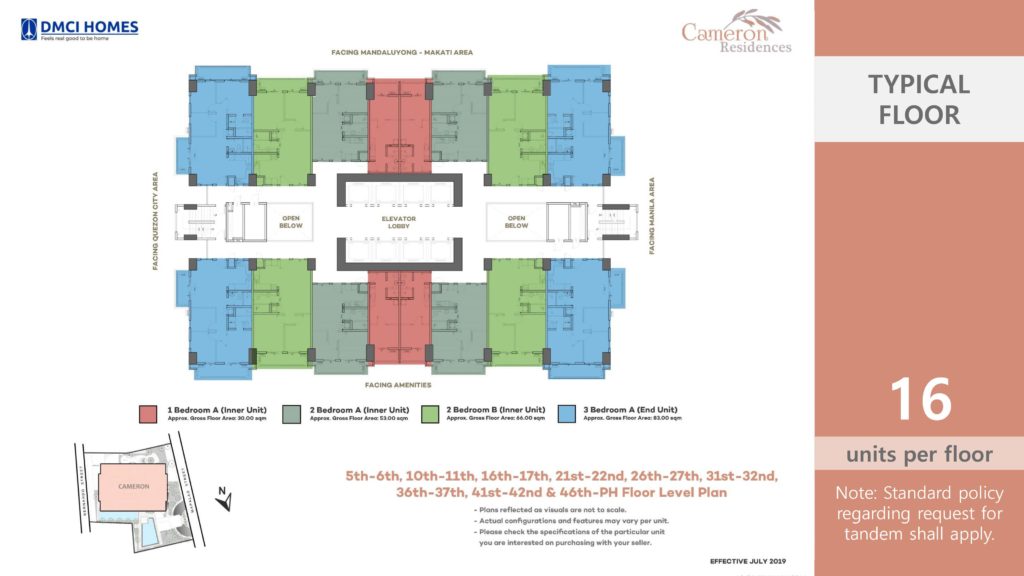 Cameron Residences Floor plan