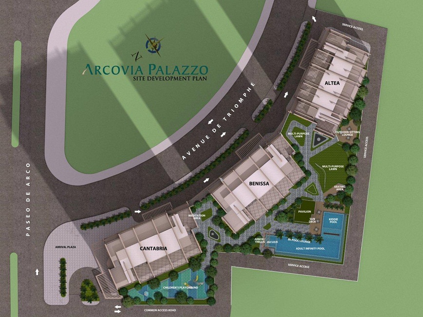 Arcovia Palazzo Site Development Plan
