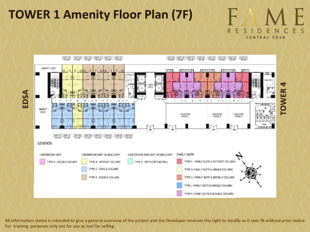 Fame Residences Floorplan - Tower 1 (1)