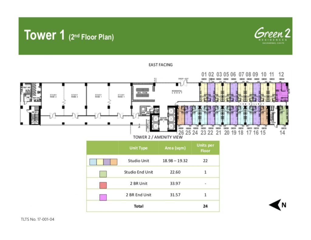 Green 2 Residences Floorplan - Tower (1)