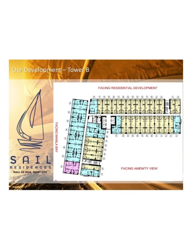 Sail Residences Floorplan - Tower B