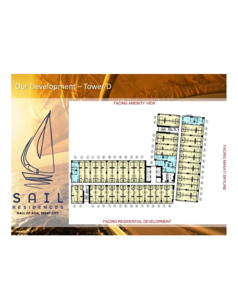Sail Residences Floorplan Tower D