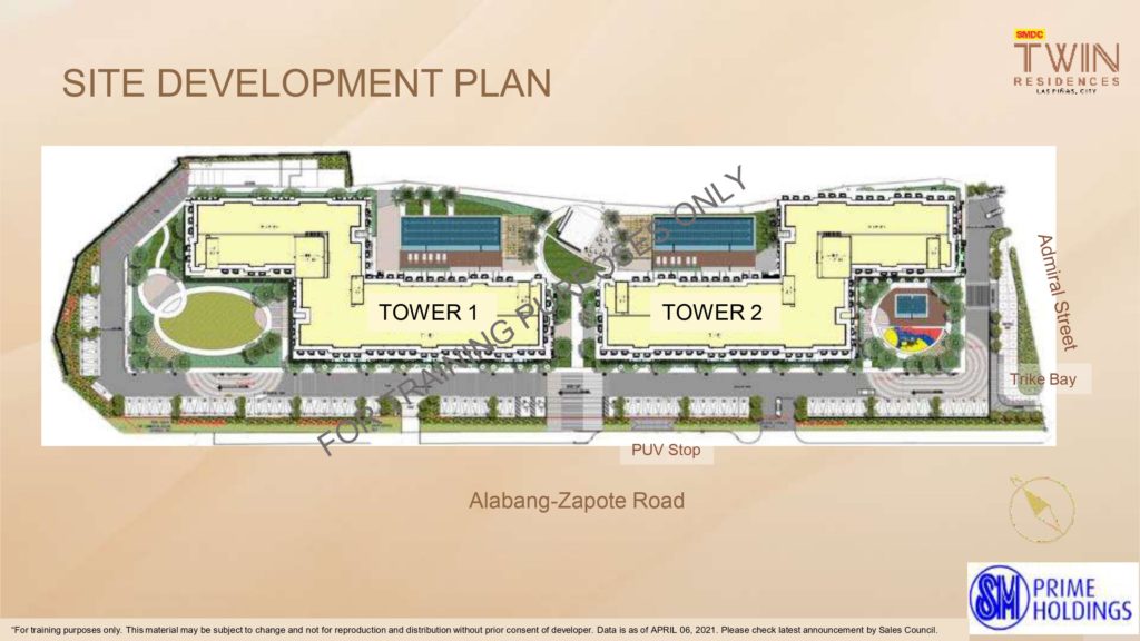 Twin Residences Site Development Plan
